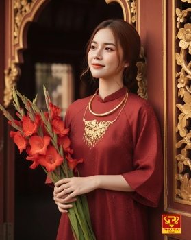 Kiềng cưới vàng ta (mã KC 22010)